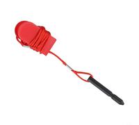 Vasiumic Llave de seguridad de repuesto para cinta de correr con imán, paquete de 2 unidades rectangulares para la mayoría de modelos de cinta de correr, incluyendo y ProForm, rojo 15 x 40 mm y 17 x
