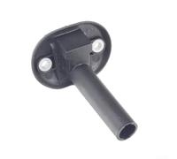 Vasiumic Manga de guía del actuador de bloqueo de la aleta de combustible, 7L0810899C Reparación de combustible 2003-2010, reemplazo negro del ABS