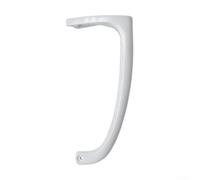 Vasiumic Manija de puerta de refrigerador de repuesto compatible con montaje superior o inferior Indesit, aparato de cocina resistente para reparación de puertas de refrigerador y fácil instalación