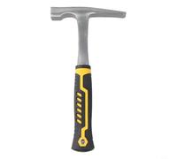 Vasiumic Martillo de roca geológico profesional, herramienta de extracción de minería de doble cabeza con extremos puntiagudos y planos, construcción de acero 45 para exploración de campo y división