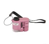 Vasiumic Medidor digital de pH, ORP y temperatura tipo bolígrafo con pantalla LCD transparente, diseño IP54 a prueba de polvo e impermeable, calibración automática multipunto (morado 80X)