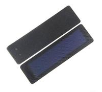 Vasiumic Panel solar amorfo flexible del silicio 0.5W 1.5V película enrollable para proyectos DIY Portable Power195x58mm