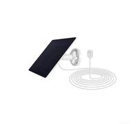 Vasiumic Panel solar, anillo exterior de 5 W, para Arlo, cámaras, resistente a la intemperie con cable de 13 pies (alor)