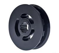 Vasiumic Polea tensora de cadena 11T de 45 mm para plegable, polea guía de nailon con reducción de ruido de cadena, compatible con