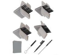Vasiumic Protector de cera para audífonos, kit de herramientas de limpieza, 36 piezas para Phonak Resound Widex, filtros de tela para CIC para Ite y dispositivos Itc