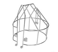 Vasiumic Protector de hélice de motor fueraborda en acero inoxidable para motores de 2 tiempos de 6 HP y 12 HP, cubierta protectora antienredos para canoa, kayak (para hélice de 12 hp)