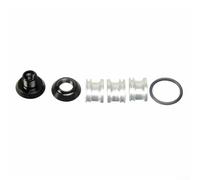 Vasiumic Road For Bike Fork Tube Expander for 1 1/8 in 28.6mm Headset with M6 Expansion Screw, Aluminum Alloy Headset Nut Compatible with Carbon and Alum(Silver)