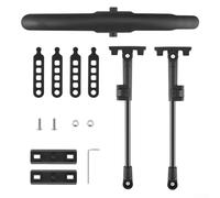 Vasiumic Road For Bike - Guardabarros delantero y trasero 700C, construcción ligera de PP+PA con herrajes de acero inoxidable 304, negro (delantero)