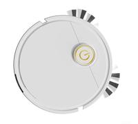 Vasiumic Robot Aspirador Muebles Mopa -Thin Robot Barriendo Pisos duros Auto Recarga Limpiador Formato con Bajo Ruido Blanco (blanco)