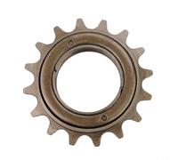 Vasiumic Rueda libre de piñón individual 16T para bicicletas eléctricas y bicicletas de carreras, volante de velocidad de acero de 135 g, compatible con engranaje fijo de una sola velocidad para