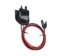 Vasiumic System Abs Ip68 Impermeable Techo de entrada Solar Doble Cable Cable Extensión Teniendo 2m RV Yate Panel fotovoltaico Glándula Instalación Negro (negro)