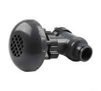 Vasiumic Válvula de émbolo de filtro de fácil instalación para piscinas sobre el suelo, válvula de interruptor con filtro, 2 piezas, tipo de producto directo a juego, equipo de piscina de búsqueda de