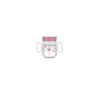 Mepal, Vaso entrenador 360° Mio Little Dutch, A prueba de fugas, Borde de 360° para beber por ambos lados, Asas fáciles, Cierre automático cuando deja de beber, 200 ml, Fairy Garden