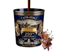 Vaso Bourbon - Copas de vino para el 250 aniversario americano, vasos para licores coleccionables | para padres maridos barman apasionados coleccionistas Home Bar Restaurantes Hotel Club Scaffal