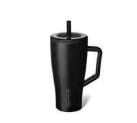 Vaso BrMate Era de 30 oz con asa y pajita | Vaso t?rmico 100 % herm?tico con tapa y pajita | Hecho de acero inoxidable | Compatible con portavasos B