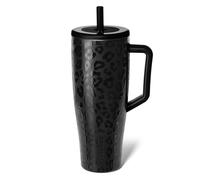 Vaso BrMate Era de 40 oz con asa y pajita | Vaso t?rmico 100 % herm?tico con tapa y pajita | Hecho de acero inoxidable | Compatible con portavasos B