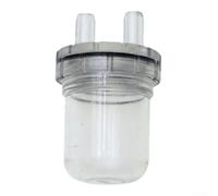 Vaso colector de condensado para caldera de pared, almacenamiento de plástico transparente para una gestión eficiente de la condensación, 33 x 26 x 40 mm, compatible con todos los modelos de calderas