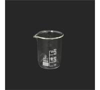 vaso con escala de medición, Paquete de 1 vaso precipitados borosilicato con graduación y pico, 25-1000 ml(50)