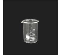 vaso con escala de medición, Paquete de 1 vaso precipitados borosilicato con graduación y pico, 25-1000 ml(25)
