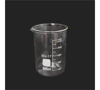 vaso con escala de medición, Paquete de 1 vaso precipitados borosilicato con graduación y pico, 25-1000 ml(800)
