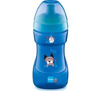 Vaso Con Tapon Deportivo Azul Mam Sports Cup +12 M 330 Ml