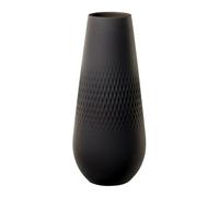 Vaso Cuadrado Collier Noir De Villeroy & Boch Alto 26 Cm