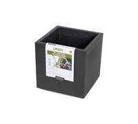 Vaso Cuadrado Euro3Plast Kebe Greener Plástico Reciclado