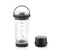 Vaso de 18 Oz Compatible para Licuadora Portátil para Blast, para Licuadora Serie BC150/ BC100 (Negro)