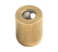 Vaso de aceite de cobre, 1 boquilla de grasa de latón, ajuste de inyección de presión recto para lubricación continua por goteo, mantenimiento mecánico resistente de juntas para maquinaria industrial