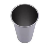 Vaso de acero inoxidable 304 para bar y cafetería, perfecto para café, cola y leche, disponible en varios tamaños (600 ml)