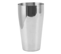 Vaso de acero inoxidable, vaso mezclador metálico para batidos de leche, vaso de pinta de 750 ml a prueba de roturas y apilable, con diseño de una sola pieza, ideal para bares,