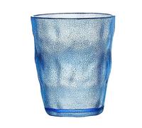 Vaso de agua reutilizable de 220 ml Vaso de acrílico frágil, taza de cerveza esmerilada triturada para lavavajillas, vaso para beber