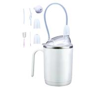 Vaso De Alimentación Para Personas Mayores: Líquido Para Adultos A Prueba De Derrames, Ayuda Para La Disfagia Para Pacientes Discapacitados, Pajita Para Sopa De Gachas, Vaso Para Beber Para P