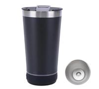 Vaso de altavoz - Taza de café aislada de acero inoxidable de 16 onzas, vaso con altavoz para campistas, viajeros, playa, camping, barbacoa, viaje por carretera, hogar, oficina, picnic, ,