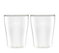 Vaso de café Melitta Set 2 unidades 80 ml doble pared borosilicato
