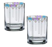 Vaso de cerveza Frank Lloyd Wright DOF Double Old Fashioned de 14 onzas (en caja de regalo)