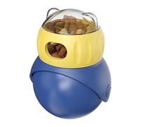 Vaso de Comida con Fugas, Rodillo Duradero, Dispositivo para aliviar el aburrimiento, contenedor de croquetas secas | Desarrollador de Animales domésticos, Ejercicio físico, Control de Dieta,