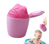 Vaso de enjuague para baño de bebé, vaso de baño de bebé, vaso de champú para niños, vaso de champú para bebé, suplemento de madre y bebé, vaso de champú oso, vaso de enjuague caso