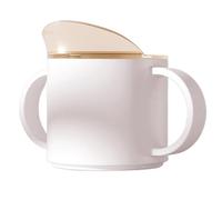 Vaso de entrenamiento a prueba de derrames de 150 ml, con boquilla inclinada y asas, transición de botella para niños y niñas de 6 meses, hogar, viajes, uso en la guardería