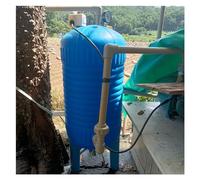 Vaso de expansión 50 60 100 120 150 200 litros Tanque de vejiga de pozo de agua, Tanque de presión de agua de jardín para bomba de pozo, Contenedores de almacenamiento de agua de expansión de PE (Siz