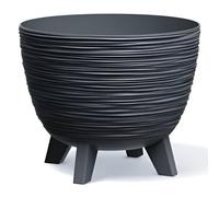 Vaso de flores ⌀395 mm ⌀ 290 mm ⌀ 236 mm Prosperplast Furu Antracita Diseño