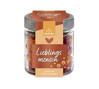 Vaso de goma de mascar con forma de corazón y fruta, 120 g, regalo para tus seres queridos, el regalo para tus amigos, día de San Valentín o día de la madre