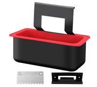 Vaso de grasa de silicona, cuentagotas para parrilla | Accesorios para bandejas para hornear Kit de trampa de grasa | Forro de silicona reutilizable, reemplazo de la bandeja de goteo para uso
