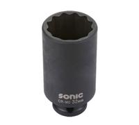 Vaso de impacto SONIC 1/2" 34 mm 12 caras tief