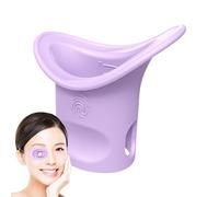 Vaso de lavado de ojos, gorros para lavado de ojos, kit de enjuague ocular portátil, lavado de ojos de silicona - Taza de limpieza de ojos, baño para los ojos, para mujeres mayores, hombres e