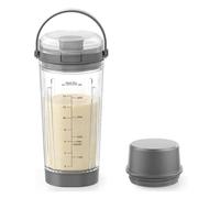 Vaso de licuadora A66T piezas de repuesto de licuadora portátil Compatible con Ninja: recipiente for mezclar con asa de transporte Cubierta de cuchilla Tapa inferior incluida Reemplace el vaso