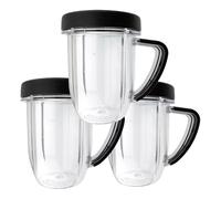Vaso de licuadora A66Z compatible con Nutribullet RX 1700W NB-301, N17-1001, vaso de repuesto for licuadora, vaso de repuesto de 30 onzas con conjunto de anillo de labio, accesorios y repuestos
