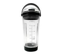 Vaso De Licuadora, Compatible Con Licuadora Portátil Ninja Blast BC151BK Serie BC100, For Batidos Y Batidos, Tapa A Prueba De Fugas Y Pico For Sorber Sin BPA