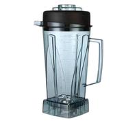 Vaso de licuadora, compatible con TWK-767 TM-800 767 JTC-767 800, compatible con mezclador Omniblend, recipiente, jarra, compatible con jarra, parte inferior con cuchillas, tapa, cuerpo superior