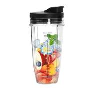 Vaso De Licuadora De 32 Oz Con Tapa For Llevar, Compatible Con Ninja Blender BN401, BL456, BL480, BL2012, BL2013, BL4501, BN751, BN801, SS101 De Repuesto